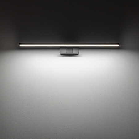 Nástěnné svítidlo LED 12W 900lm 4000lm Neutrální černá Vodotěsné Koupelna IP44 Moderní CEZANNE LED M 10677 Nowodvorski