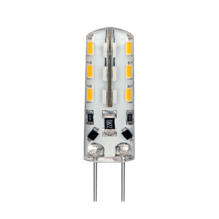 LED žárovka G4 1,5W = 11W 100lm 3000K teplá bílá 12V TANO Kanlux