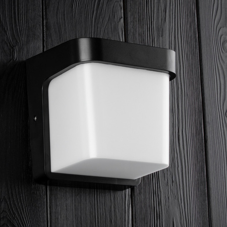 Zahradní nástěnné svítidlo E27 Elevation BLACK Square CORGI