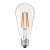 LED žárovka ST64 E27 6,5W = 60W 806lm 4000K Neutral 300° Retrofit Filament CLASSIC Osram