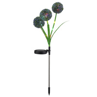 Allium Color Sanico Goldlux Solární LED řízený česnek Zahradní květina IP44 se soumrakovým senzorem