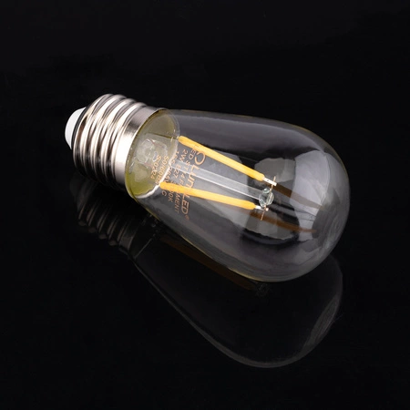 5x Žárovka LED E27, vlákna pro garland ST14 2W = 20W 3000K 220lm Teplá bílá LUMILED