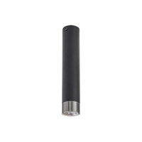 Reflektorové stropní svítidlo GU10 Black Minimalist Zircon Rabalux