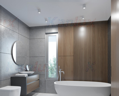 Stropní svítidlo Spot Tuba LED Halogen GU10 Round White IP44 Sani Kanlux