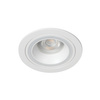 Stropní bodové svítidlo LED GU5.3 GU10 Circular White Feline Kanlux Flush-mounted Halogen Spot Luminaire