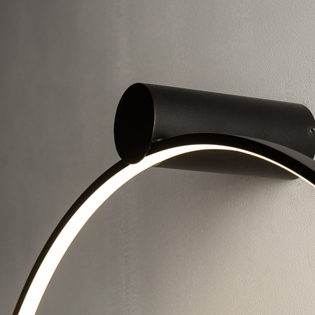 LED stropní svítidlo 21W 660lm 3000K teplá černá moderní CIRCOLO LED M 10815 Nowodvorski