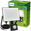 Reflektor LED 20W 2050lm 5000K IP65 se senzorem pohybu a soumraku Black Lois Philips