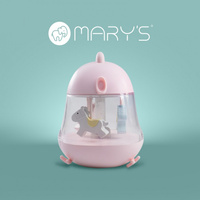 Dětské LED noční světlo 5W 3000K Warm + Multicolour RGB dobíjecí 1200mAh Pink MARY'S LIGHT