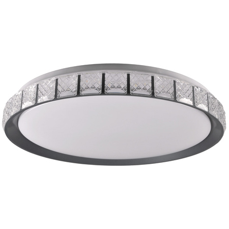 Stropní svítidlo LED Plafond 72W 8000lm CCT 120° White Black IP44 Pilot Dimmable Nina Sanico Goldlux