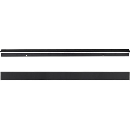 Zahradní lampa LED nástěnná lampa 19W Architektonické svítidlo obdélníkové černé 60CM