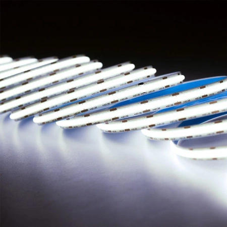 LED pásek 12V COB 35W 300LED 2835 Studená bílá 8mm 5m ECOLIGHT