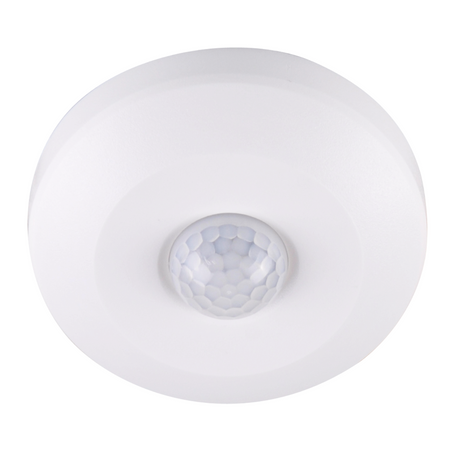 PIR pohybový senzor 6m 120° s ovládáním Povrchová montáž Bílá Sanico Goldlux