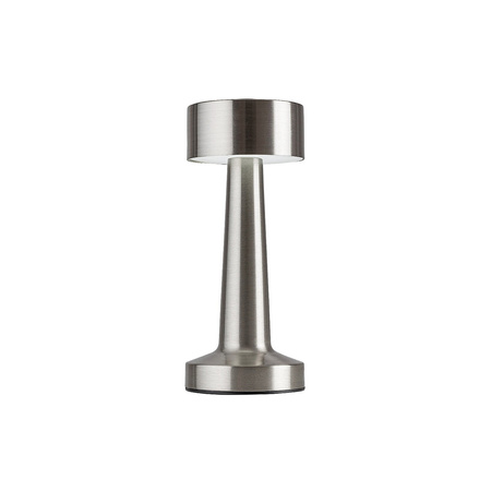 Dekorativní stolní noční lampa 2,7W 40lm 3000-6000K CCT stříbrná Moderní Senan Rabalux