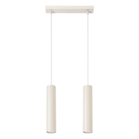 Stropní závěsné svítidlo Tuba Spot 2x GU10 Beige Lagos Ocean Green SL.1480 Sollux