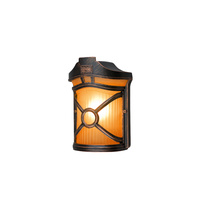 Zahradní lampa Elevation Wall Lamp DON S 4687 E27 IP44 Černá měď Nowodvorski