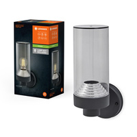Venkovní nástěnné svítidlo Endura Ledvance LED E27 IP44 IK03 Grey