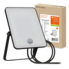 Reflektor LED 20W 4000K 1800lm IP65 černý s LEDVANCE ESSENTIAL SENSOR Motion Sensor