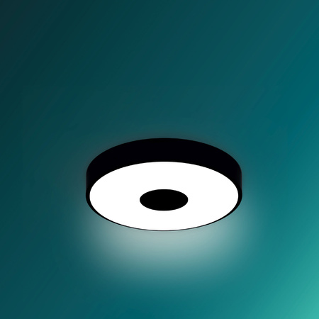 Stropní svítidlo LED Plafond 24W 2700lm 2700K SceneSwitch Black Coiner Philips