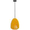 E27 Geometrická žlutá závěsná lampa CONE PRISM D:250*270MM VT-7255 V-TAC