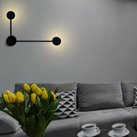 Nástěnné svítidlo Venkovní fasádní svítidlo 2x GX53 Black JOY Sanico Goldlux