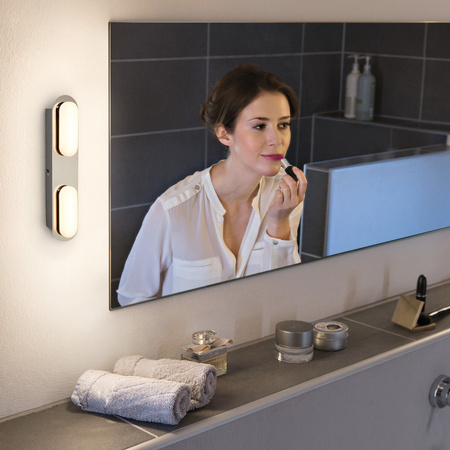 LED koupelnové svítidlo ORBIS Duplo 15W 1400lm Teplá bílá-Studená bílá 29.5cm SMART+ WiFi LEDVANCE