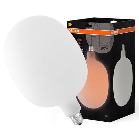 Dekorativní LED žárovka E27 7,3W = 60W 806lm 2700K teplá bílá 320° Dimmable Vintage 1906 Osram