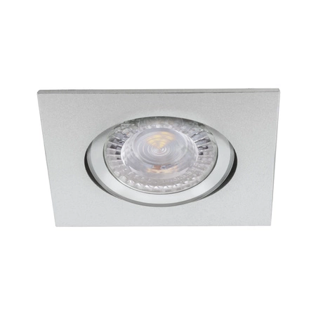 Halogenová bodová LED svítidla GU10 Square Hliník Teson Kanlux pro zápustnou montáž