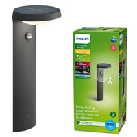 TYLA IR myGarden LED solární zahradní lampa 1.2W 4000K IP44 s tyčí se senzorem pohybu a soumraku 40cm PHILIPS