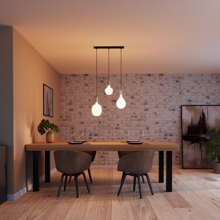 Dekorativní LED žárovka G135Kula E27 7,3W = 60W 806lm 2700K Warm 320° Dimmable Vintage 1906 Osram