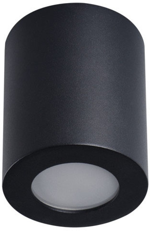 Stropní svítidlo Spot Tuba LED Halogen GU10 Round Black IP44 Sani Kanlux