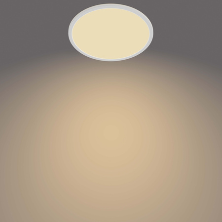 LED stropní svítidlo SUPERSLIM 18W 2700K 30cm IP44 stmívatelné bílé PHILIPS