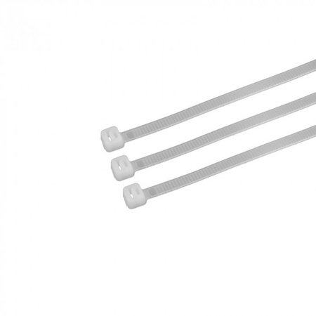 Stahovací pásky 3,6x300 mm bílé PREMIUM TRIPP-36300W .MORE 100 ks.