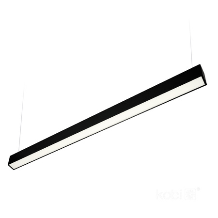 LED lineární svítidlo 40W 4800lm 4000K Neutral IK03 Black Koline Kobi