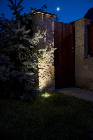 Zemní svítidlo Leda ST 5024 B čtvercové 1W 86lm 3000K IP67 Su-Ma