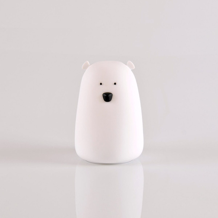 LED dekorativní lampa s baterií BEAR TAP TAP White GOLDLUX (Polux) 16cm