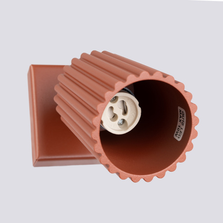 Nástěnné svítidlo Reflektor Tuba Spot GU10 Ochre Red Carbon Deep Space SL.1635 Sollux