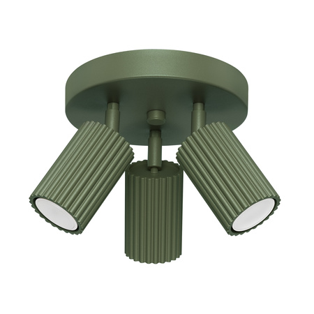Stropní svítidlo Plafond Tuba Spot 3x GU10 Olive Carbon Deep Space SL.1620 Sollux