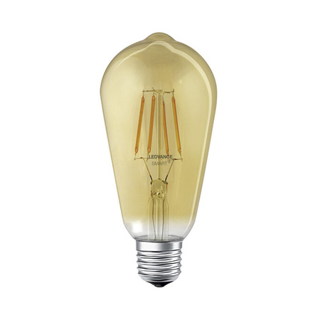 LED žárovka E27 ST64 6W 680lm 2400K Teplá bílá Filament LEDVANCE SMART+ ZigBee Dimmable