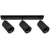 Stropní a nástěnné svítidlo LED svítidla 3 x GU10 MARIBEL Black GOLDLUX (Polux)