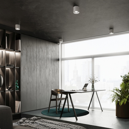 SOLLUX MIKA Spot Tuba GU10 White Minimalistické svítidlo pro povrchovou montáž