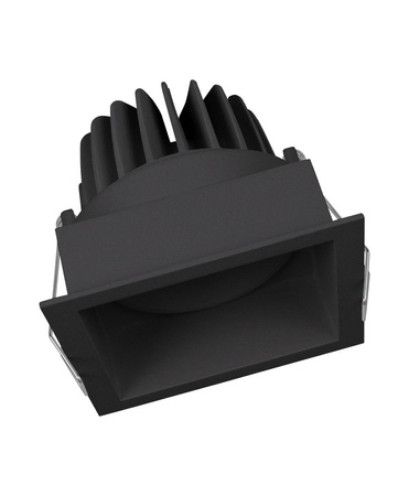 LED panelové bodové svítidlo 8W 650lm CCT Mesh Black Darklight Ledvance