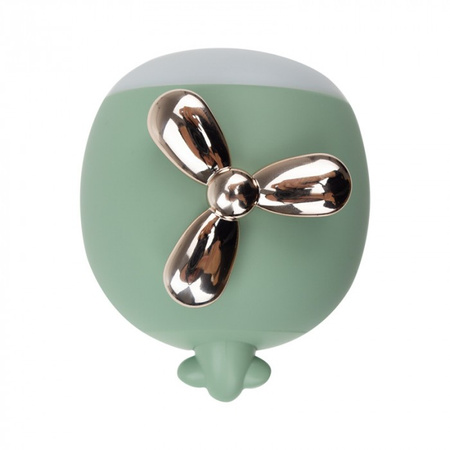 Dětské noční světlo LED 2,5W 1800-3000K teplé dobíjecí 1200mAh zelené MARY'S HELICOPTER