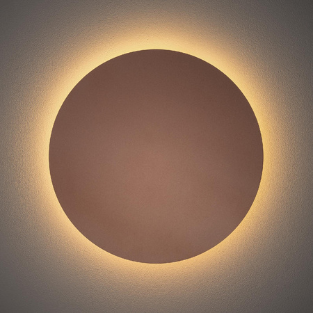 Nástěnné svítidlo LED 13W 160lm 3000K Warm Copper Modern RING LED L 10348 Nowodvorski