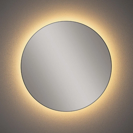 Nástěnné svítidlo LED 13W 90lm 3000K Warm Silver Modern RING MIRROR LED L 10278 Nowodvorski