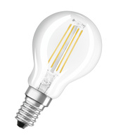 LED žárovka P45 E14 5,5W = 60W 806lm 2700K teplá bílá FILAMENT LEDVANCE
