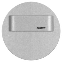 LED svítidlo na schodiště 1.8W 3000K 230V IP20 hliník RUEDA SHORT Skoff