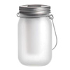 Zahradní lucerna LED Solar Jar Flame 13cm