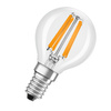LED žárovka kulová E14 P45 4,2W = 40W 470lm 2700K teplá 320° CRI97 stmívatelná Ledvance