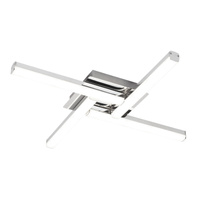 Nástěnné svítidlo LED Koupelnové svítidlo 24W 2200lm 4000K Chrome IP44 Minimalist Antonia 5896 Rabalux