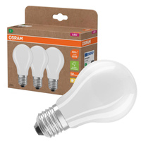3x LED žárovka A60 E27 3,8W = 60W 806lm 2700K Warm 300° Filament CLASSIC ENERGY EFFICIENCY Osram